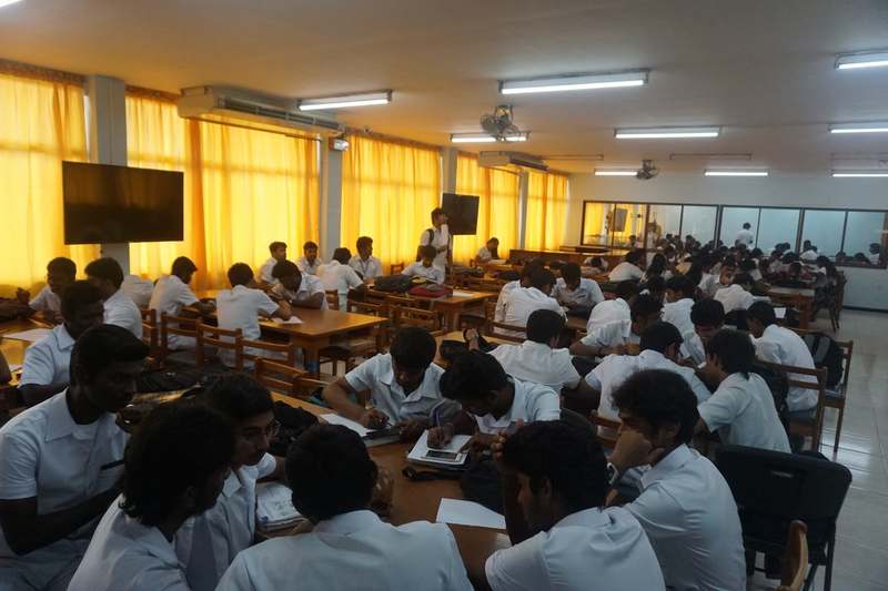 Students Studying at DMSF Library